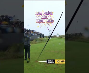 PGA PROs amazing. 10yrd wide green rain and wind, they are hitting darts at the hole. #pgatour