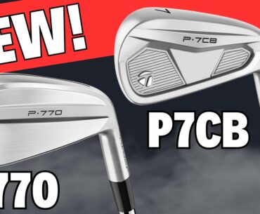 IMPRESSSED! New TaylorMade P770 & P7CB Irons