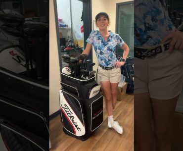 Graces new Golf Bag