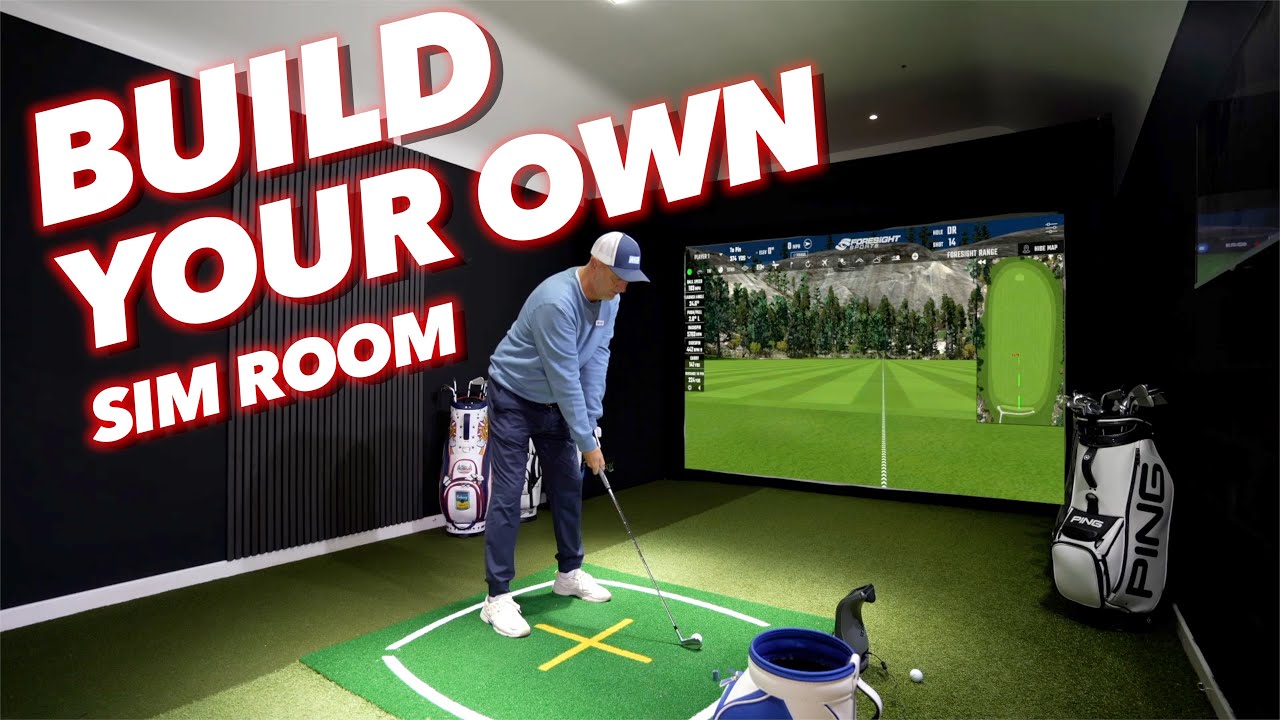 How to build your own Golf simulator room ON A BUDGET! How to build your own Golf simulator room ON A BUDGET!
