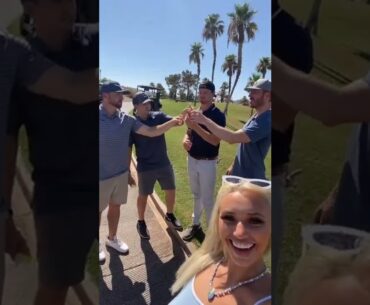 Beautiful Golf Cart Babe Cass Holland TikTok Story 8 ❤️❤️ #golfgems  #hotshots #amazing #cartgirl
