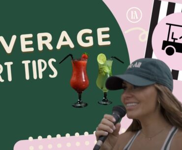 How to Stay Cool on the Course | Check out the Beverage Cart