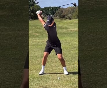 Min Woo Lee Driver Swing Slow Motion