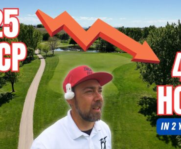 How I went from a 25 to a 4 golf handicap in 2 years | Want to do it faster?