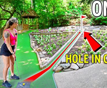 Mind-Blowing WORLD’S BIGGEST Mini Golf Course! - TOP 10 COURSE!