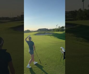 Laying up on a par 5