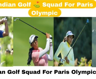 Paris Olympic Indian Golf Squad | Indian Golf Squad #golf #olympics #parisolympics2024