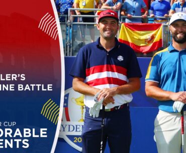 Jon Rahm vs Scottie Scheffler | Back Nine Battle | 2023 Ryder Cup