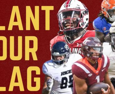 2024 Flag Plants in Campus2Canton College Fantasy Football | #C2C Advice and College Player Analysis