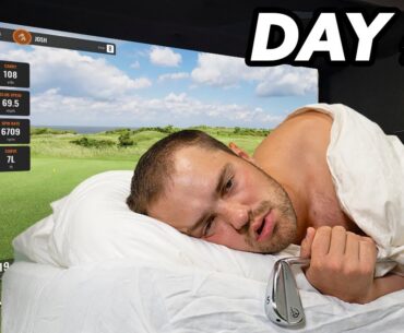 Locked In A Golf Simulator Until I Hit A Hole In One