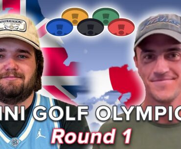 Mini Golf Olympics | Round 1 | #4 Eddie 🇬🇧 vs #5 Ryan 🇯🇵