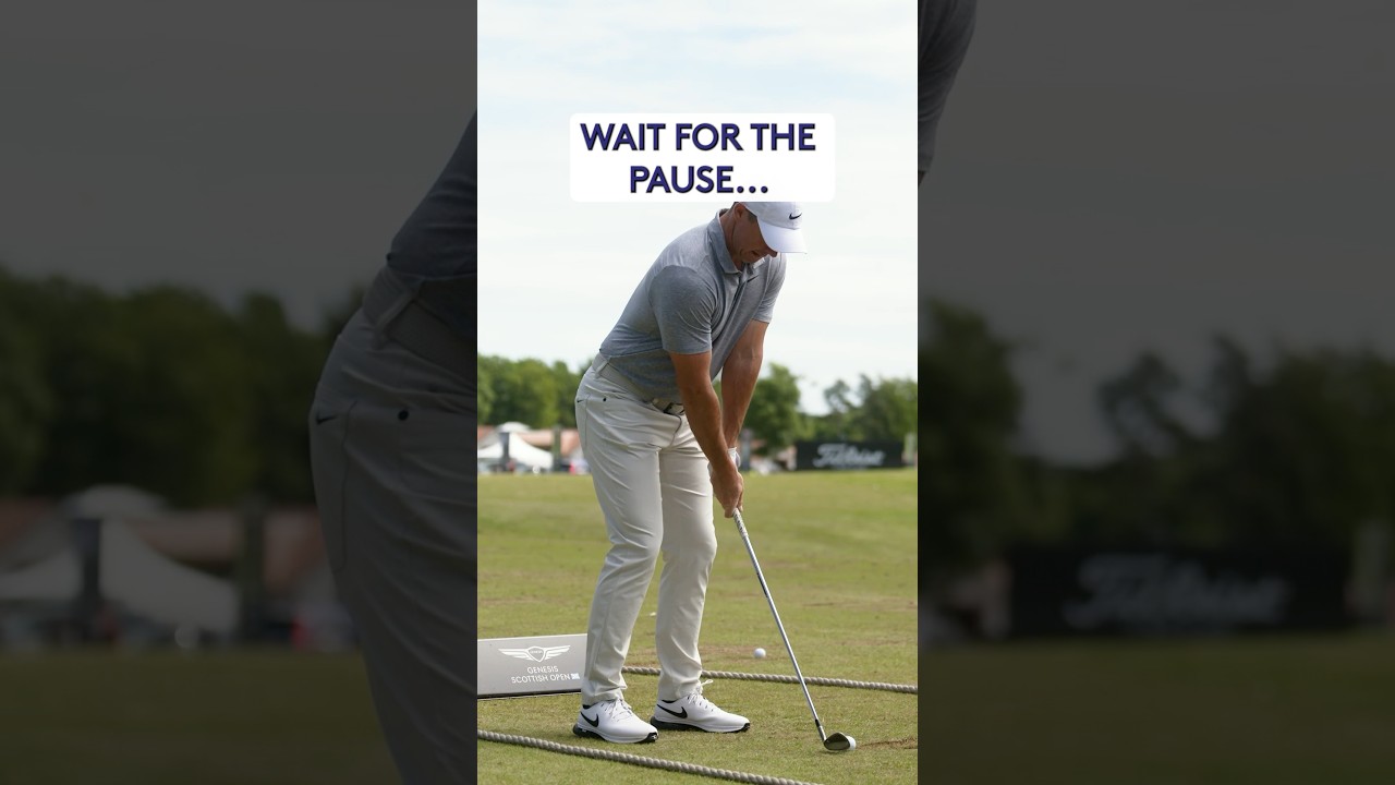 Rory McIlroy’s INTERESTING wedge drill 🧐 Rory McIlroy’s INTERESTING wedge drill 🧐