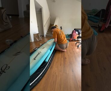Flying with my surf board!!