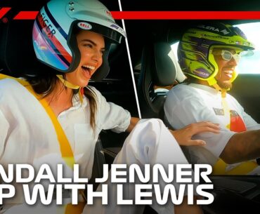 "Did We Break The Car?" Lewis Hamilton Takes Kendall Jenner For A Miami Hot Lap F1 Pirelli Hot Laps