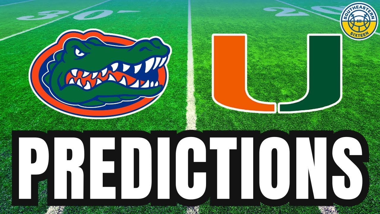 Florida vs. Miami PREDICTIONS | 2024 College Football Predictions | SEC Week 1 Florida vs. Miami PREDICTIONS | 2024 College Football Predictions | SEC Week 1