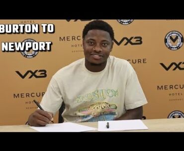 *YOUNG WINGER SIGNS FROM LEAGUE ONE SIDE !* Bobby Kamwa SIGNS for Newport County