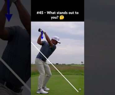 Golf Swing Slow Motion Driver #golf #golftraining #golftips #shorts