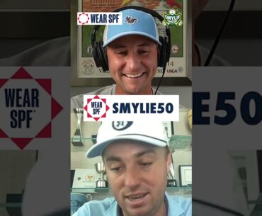 Here’s Justin Thomas - and the HIYA 🤴 @smyliekaufman10 - for WearSPF!