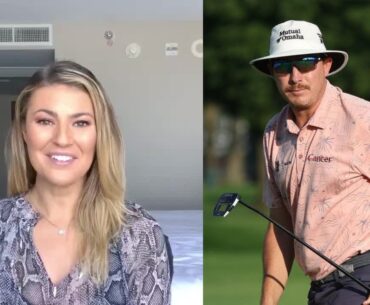 Amanda Balionis shares Joel Dahmen's four-word promise to CBS presenter