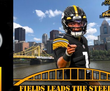 Justin Fields leads Steelers to TD drive in two minute practice drill!