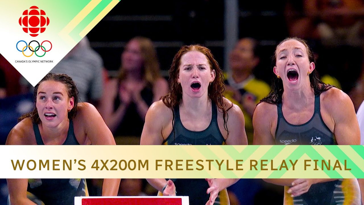 Will Australia be able to get a world record in this women’s 4x200M freestyle relay? | #paris2024 Will Australia be able to get a world record in this women's 4x200M freestyle relay? | #paris2024