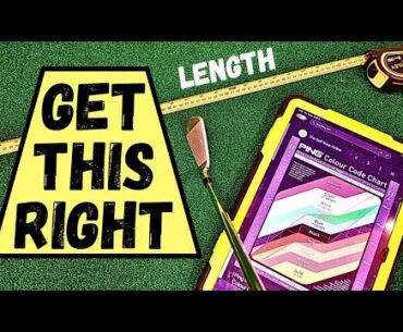 How To Measure CORRECT Golf Cub Length