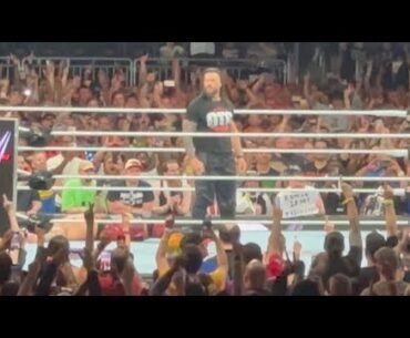Roman Reigns saves Cody Rhodes and destroys Solo Sikoa FULL RETURN - WWE Summerslam 8/3/2024
