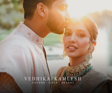 Vedhika & Kamlesh , Wedding Trailer, Oxford Golf Resort Pune
