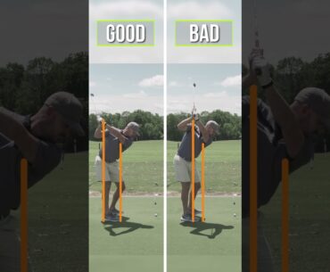 FEEL THIS To Help Fix An Over The Top Swing #shorts #golf #golfswing #golfer #ericcogorno #golftips