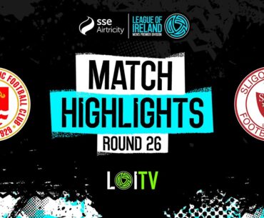 SSE Airtricity Men's Premier Division Round 26 | St Patrick’s Athletic 3-2 Sligo Rovers | Highlights