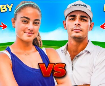 Gabby Golf Girl Challenged Me to an 18 Hole Match