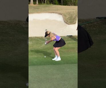 Backwards chop shot
