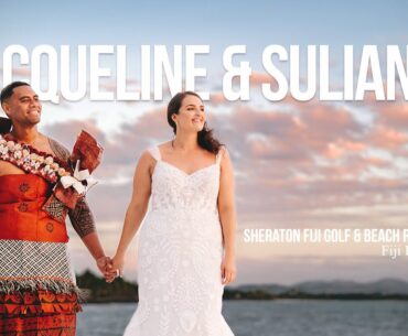 Jacqueline & Suliano | Fiji Wedding Highlights | Sheraton Fiji Golf & Beach Resort