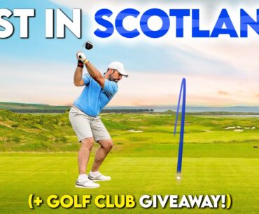This is the BEST golf course in SCOTLAND?! | Dumbarnie Links