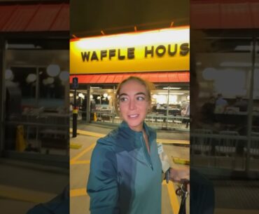 Waffle House!! First time ever