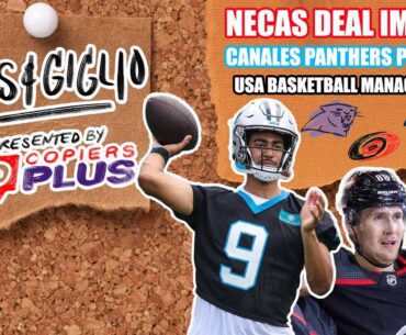 How Martin Necas Extension Impacts Hurricanes | Dave Canales Panthers Positivity Process | OG232