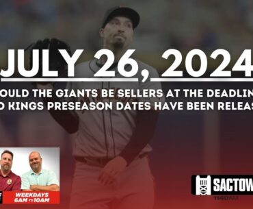 Should the SF Giants be sellers? | The Carmichael Dave Show with Jason Ross