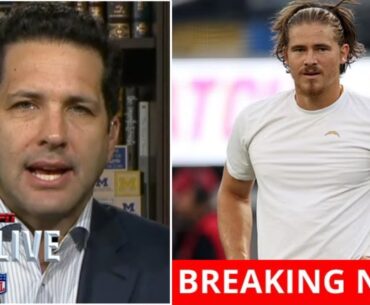 NFL LIVE | Adam Schefter update on Justin Herbert's injury at Chargers training camp