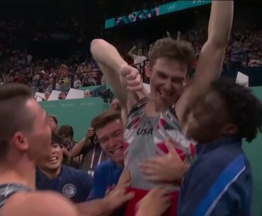 Stephen Nedoroscik Pommel Horse Performance at Paris Olympics 2024 wins Bronze Medal for USA