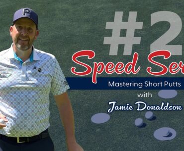 How to control speed for short putts 5-10ft use this drill to perfect the skill of distance control