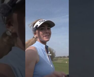 Grace & Stephen playing par 3