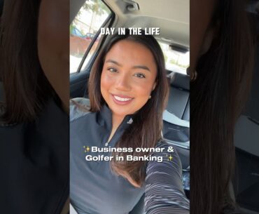 Day in the life #corporate #golfgirl