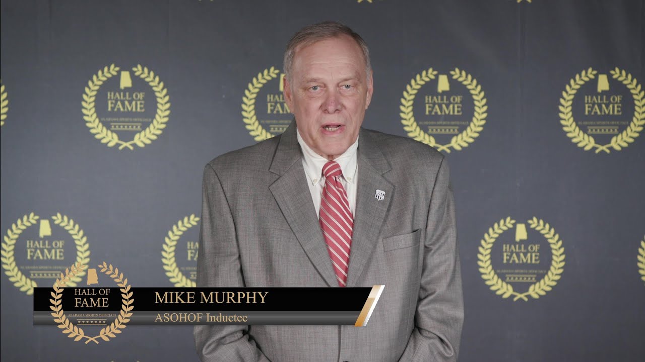 Mike Murphy 2024 Alabama Sports Officials Foundation Hall of Fame Inductee Mike Murphy 2024 Alabama Sports Officials Foundation Hall of Fame Inductee