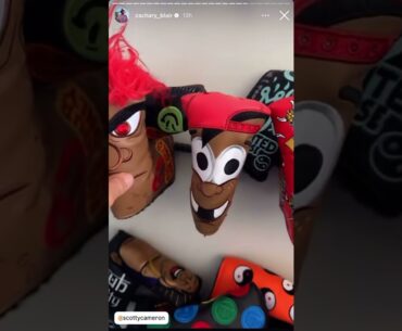 Zac Blair Shows Some Scotty Cameron’s and Head Covers