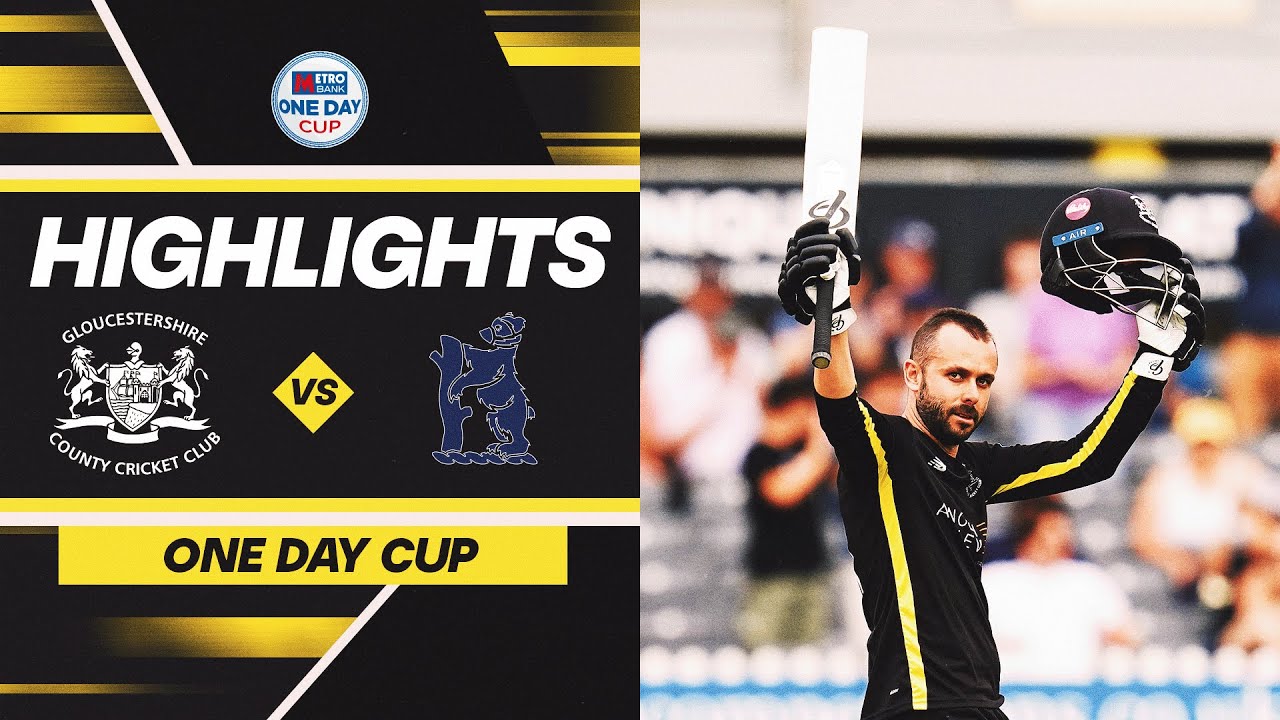 Jack Taylor hits explosive hundred as Gloucestershire host Warwickshire | One Day Cup Highlights Jack Taylor hits explosive hundred as Gloucestershire host Warwickshire | One Day Cup Highlights