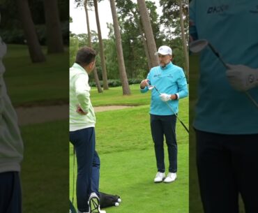 How Ian Poulter plays his chip and runs! #shortgame