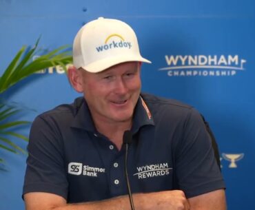 Brandt Snedeker Preview Press Conference Wyndham Championship 2024