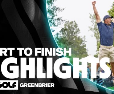 Start To Finish: Lookback at Bryson DeChambeau's Historic 2023 Greenbrier Win