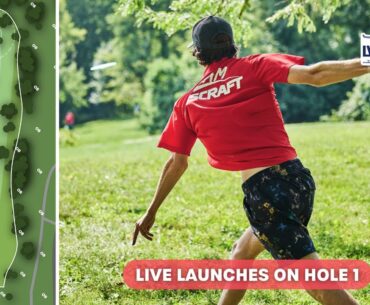 Disc Golf Pros Tee Off at Idlewild || 2024 LWS Open Round 1