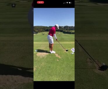 Sergio Garcia unleashes a tee shot at #livgolf! #sergiogarcia #tomgillisgolf